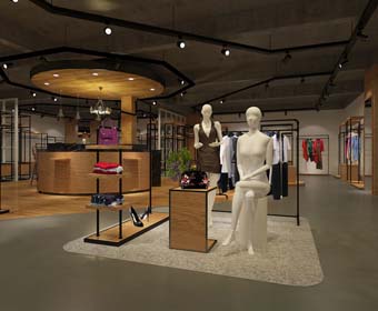 服装展厅装修设计，如何做一个受欢迎的服装展厅？